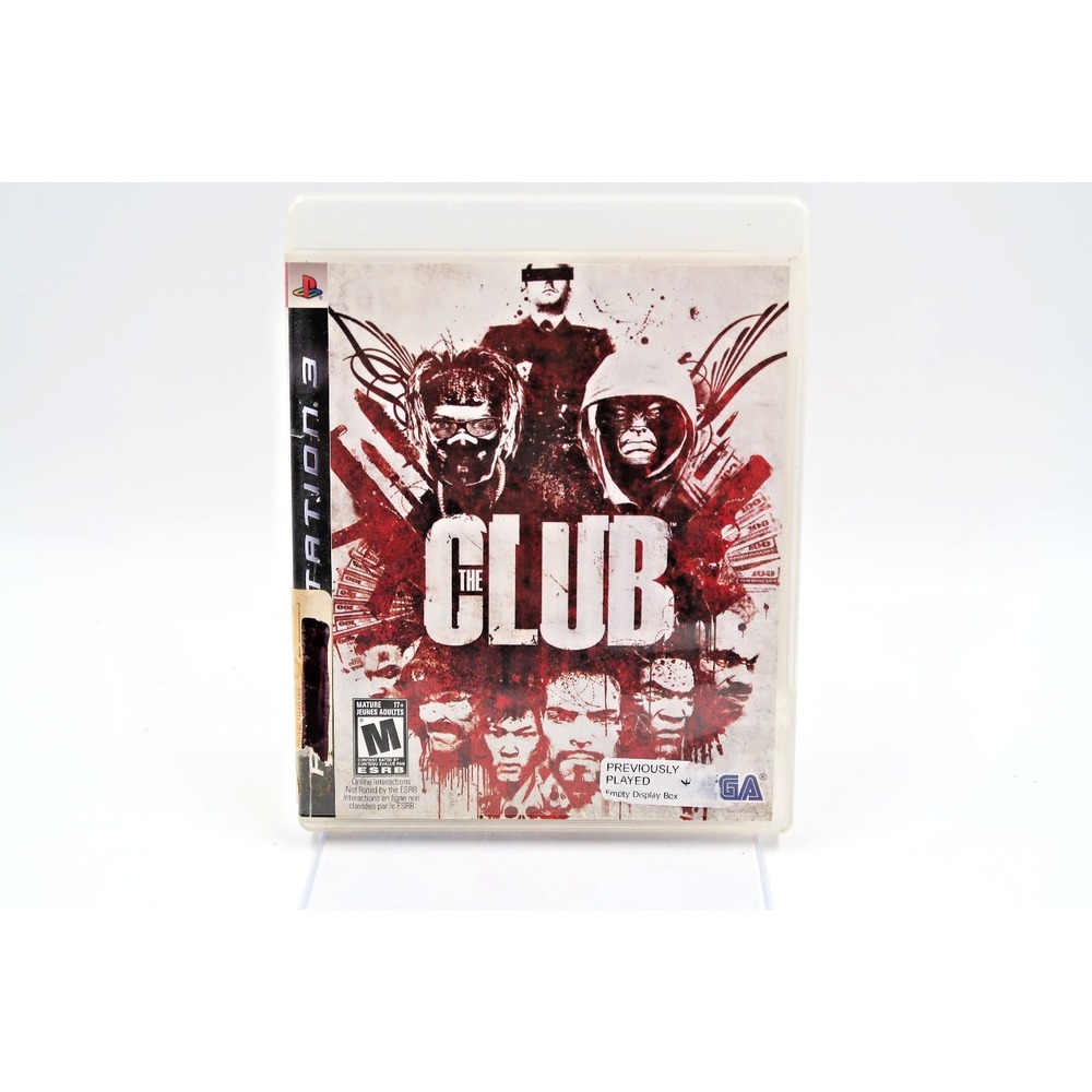 The Club (Sony PlayStation 3, 2008) PS3 Complete